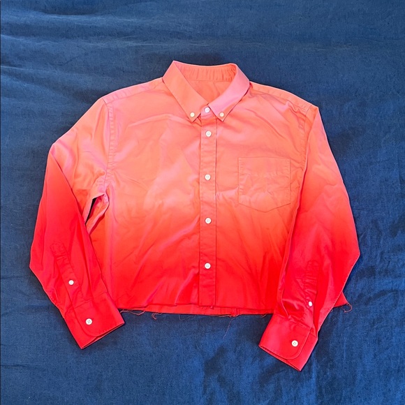 Raquel Allegra Orange Ombre Oxford - Picture 2 of 4